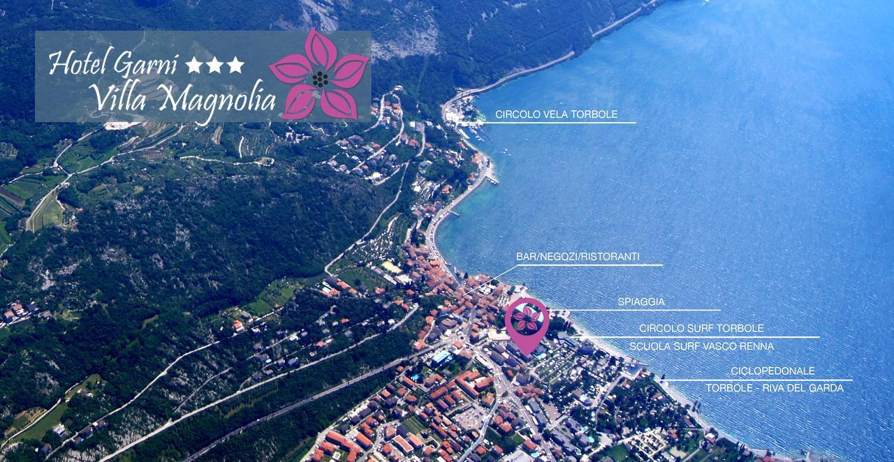 Hotel Garni Villa Magnolia Torbole Sul Garda Exterior photo